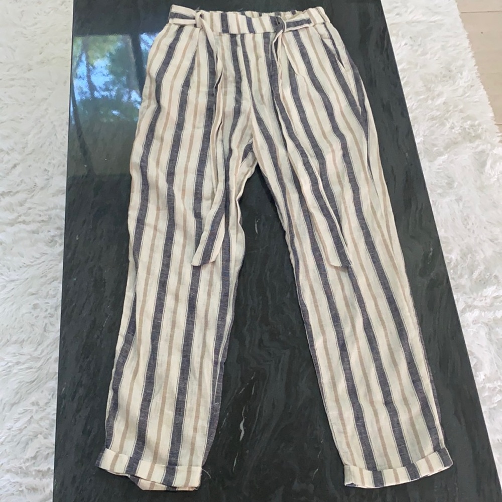 striped pants